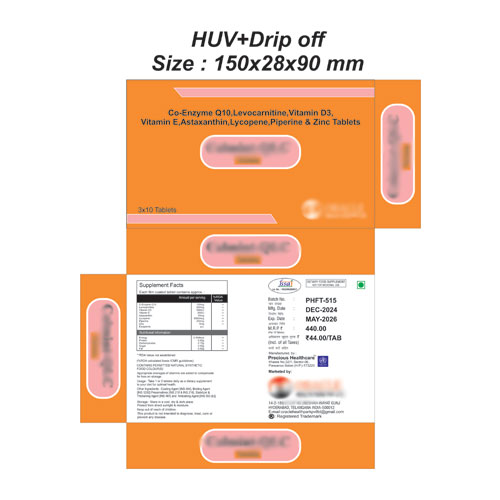 Co-Enzyme Q10 + L-Carnitine + Lycopene Powder + Zinc Tablets