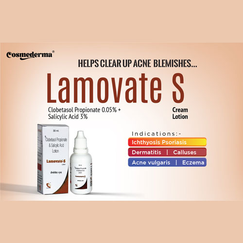 Clobetasole Propionate .05% w/w+ Salicylic Acid 6% w/w Lotion