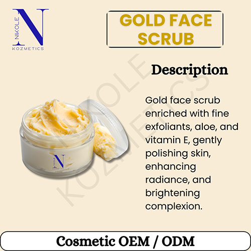 Gold Face Scrub