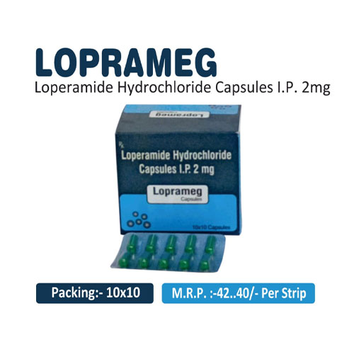 Loperamide Hydrochloride 2mg Capsules