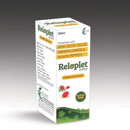 RELOPLET Suger Free Syrups
