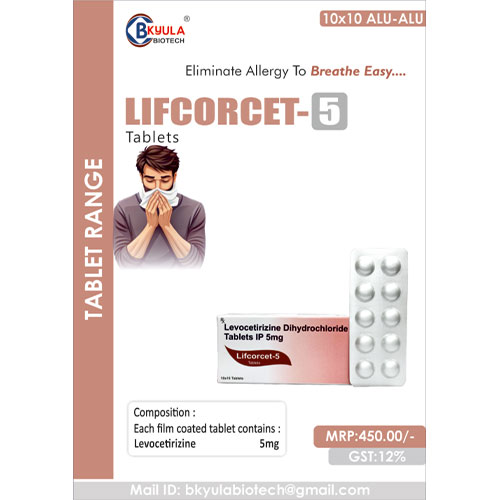 LIFCORCET-5 TABLETS