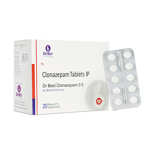 DRBEST CLONAZEPAM 0.5 Tablets