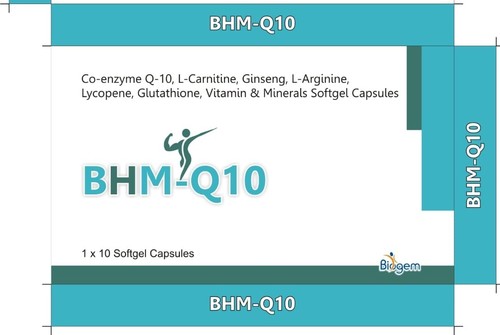 BHM - Q10 Softgel Capsules