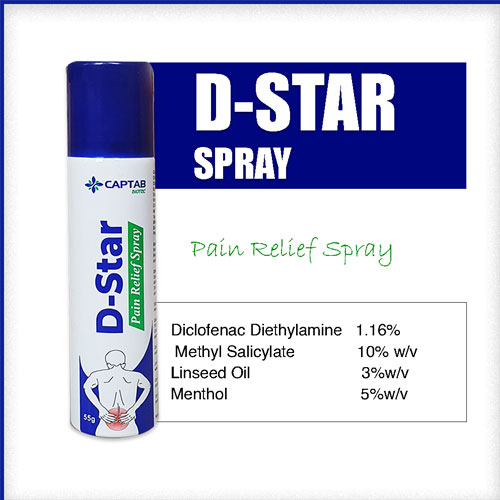 D-STAR SPARY (Pain Relief)