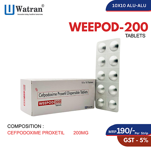 Weepod-200 Tablets