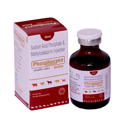 SODIUM ACID PHOSPHATE 400mg + MECO100mg-30ml Liq. Injection(Vet.)