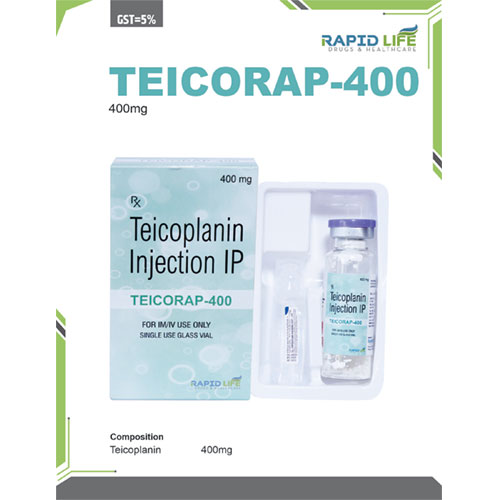Teicoplanin 400mg Injection IP