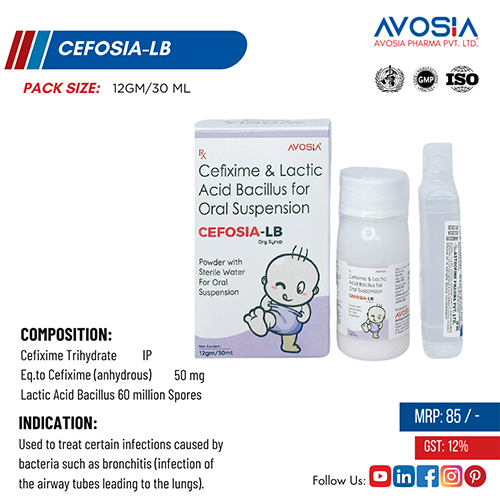 CEFOSIA-LB DRY SYRUP