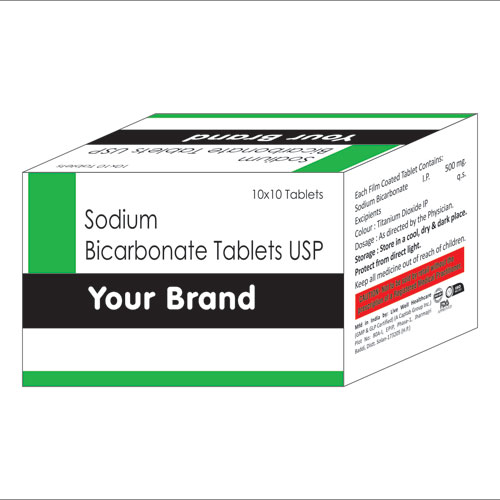 Sodium Bicarbonate 500mg/1000mg Tablets USP