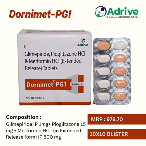 DORNIMET-PG1 TABLETS