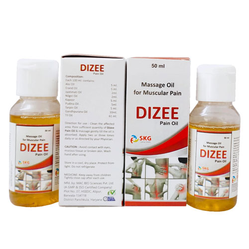 DIZEE OIL (AYURVEDIC MASSAGE OIL FOR MUSCULAR PAIN)