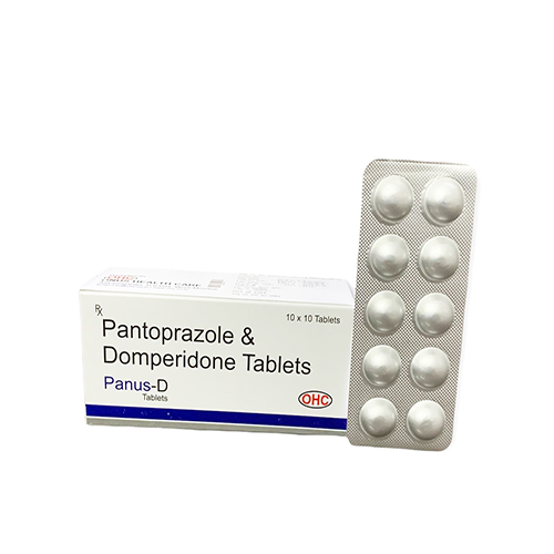 Pantoprazole + Domperidone Tablets (40mg+10mg)