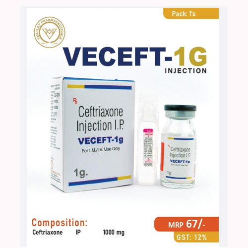 Veceft-1gm Injection