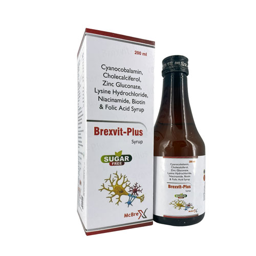 Cyanocobalamin 2.2 mcg + Cholecalciferol (Vitamin D3) Zinc Gluconate 200 IU SYRUP (200ml)