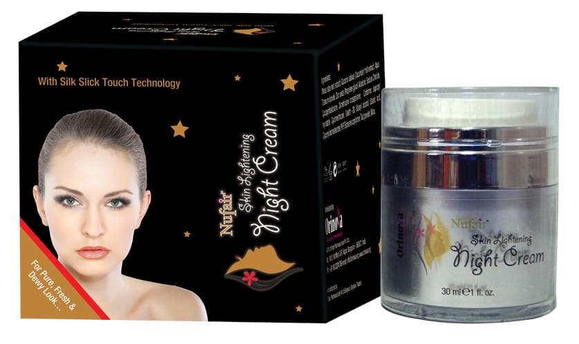 NUFAIR SKIN LIGHTENING NIGHT CREAM