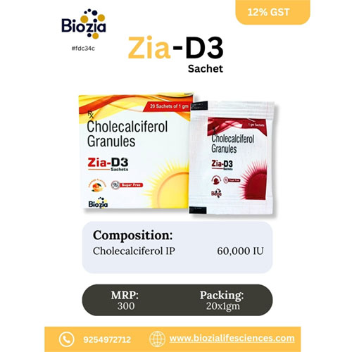 Zia-D3 Sachets (S/F)