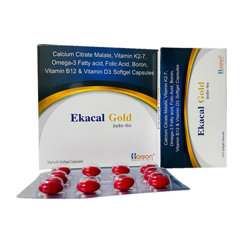 EKACAL-GOLD SOFTGEL CAPSULES