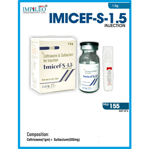 IMICEF -S 1.5 INJECTION