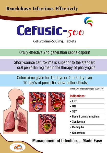 Cefusic-500 Tablets