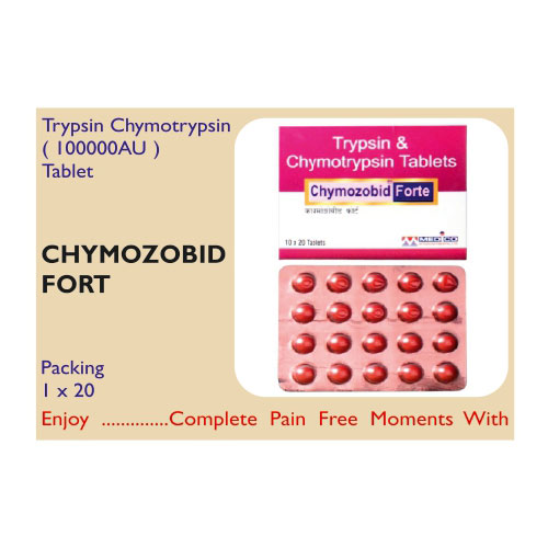 CHYMOZOBID FORTE TABLETS (10*20)