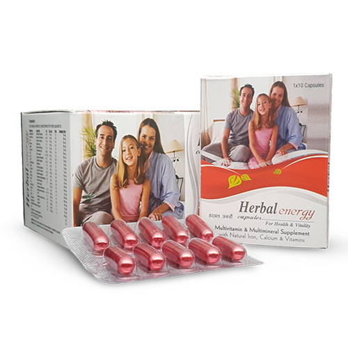 Herbal Energy 10x1x10 Capsules