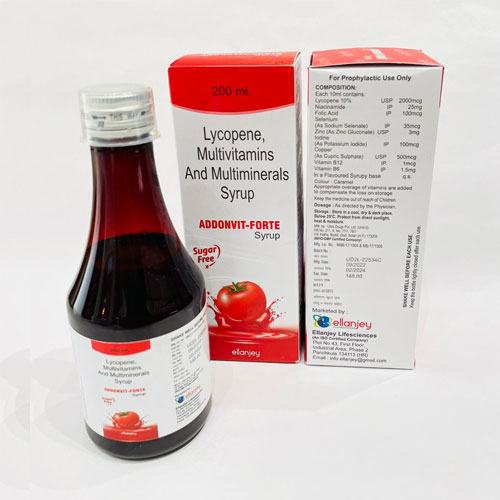 ADDONVIT-FORTE 200ml Syrup (Sugar-Free)