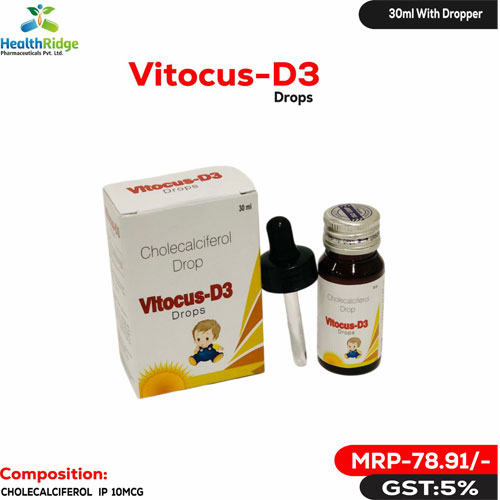 VITOCUS-D3 ORAL DROPS (30ml)