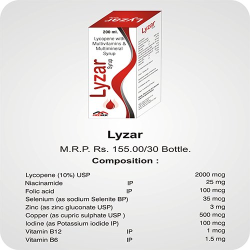 Lyzar 200ml Syrup