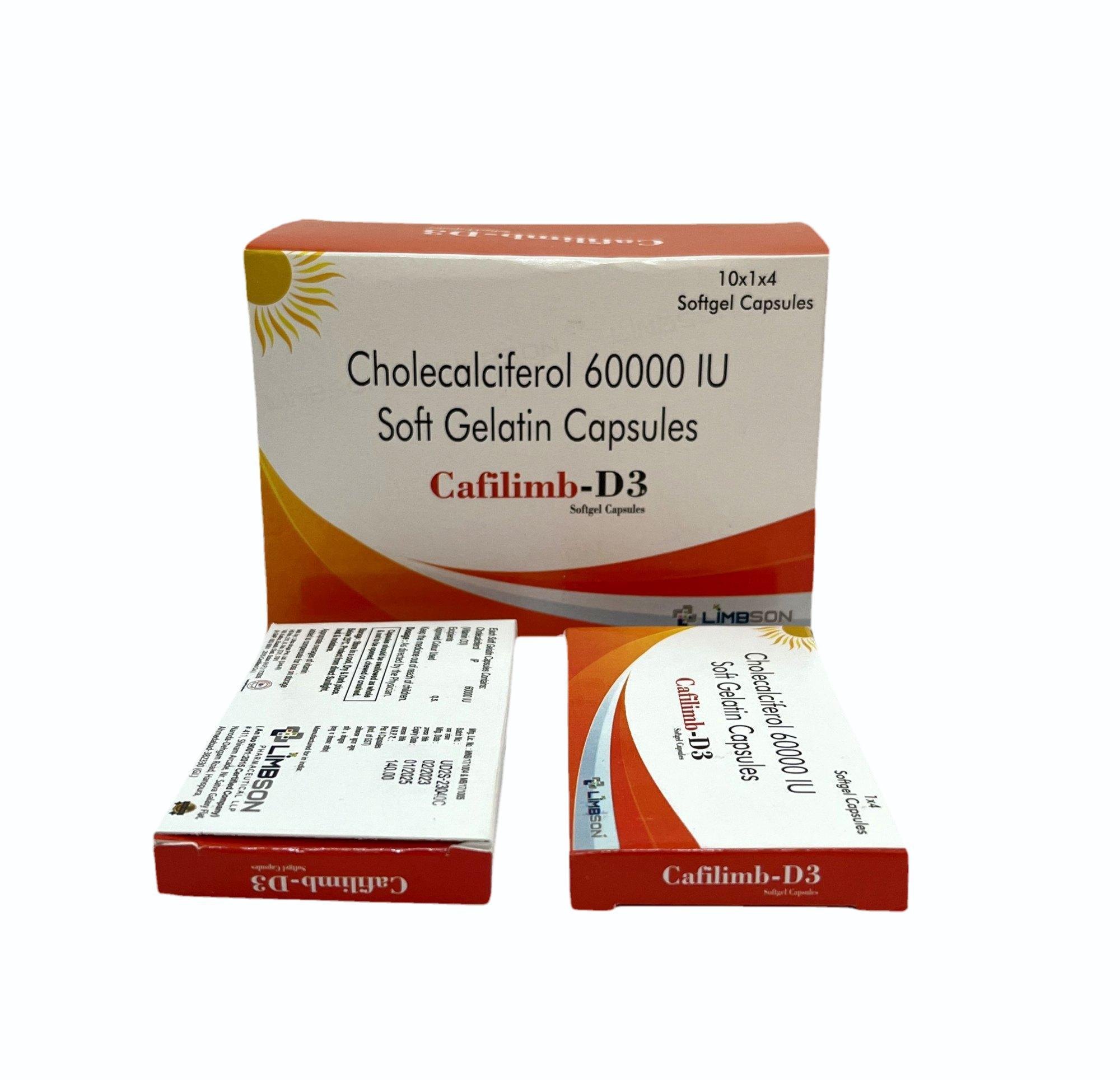CAFILIMB-D3 Softgel Capsules
