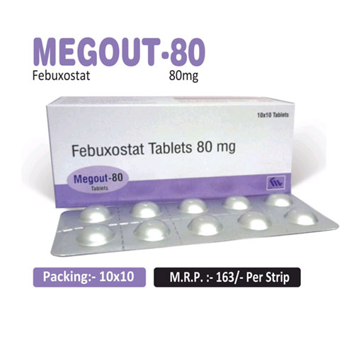 Febuxostat 80mg Tablets