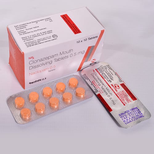 Naclopam – 0.5 Tablets