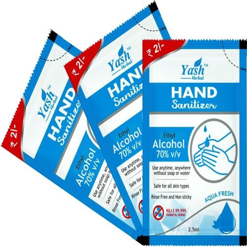 SACHET 1000 Pcs Box HAND SANITIZER (2.5 ml)