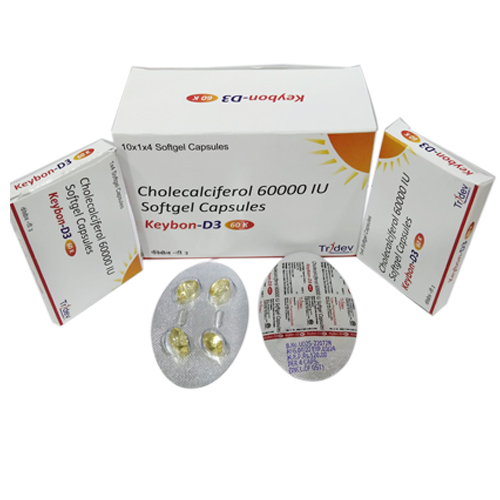 KEYBONE-D3 60K Softgel Capsules