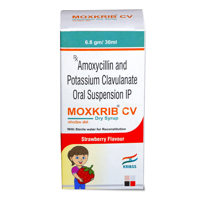 MOXKRIB-CV DRY SYRUP