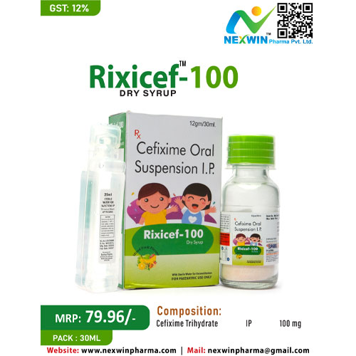 RIXICEF™-100 DRY SYRUP