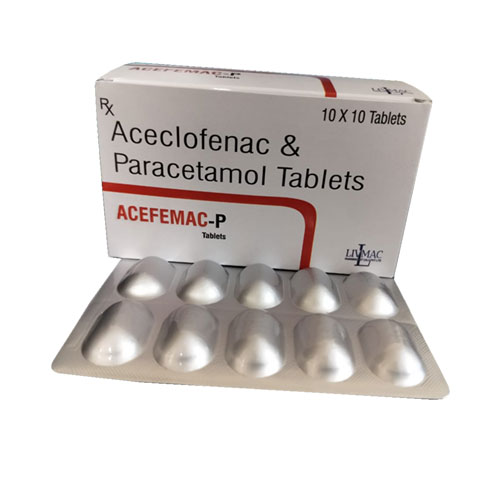 Aceclofenac + Paracetamol Tablets