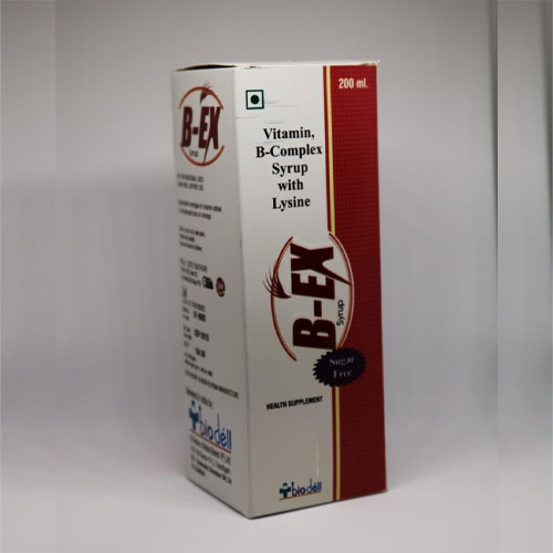 B-EX (Sugar free) Syrup