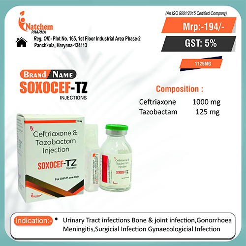 SOXOCEF-TZ INJECTION