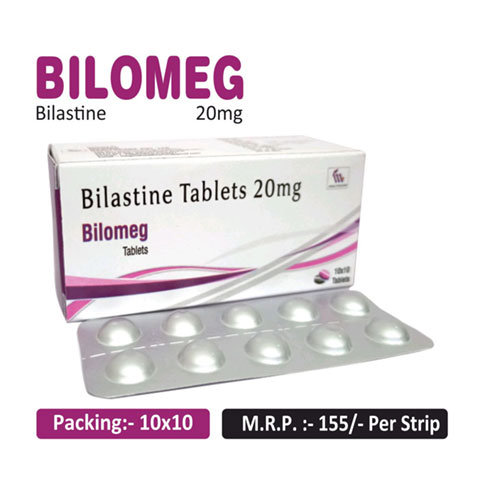 BILASTINE 20 MG TABLETS