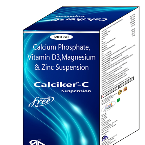 Calcium 232mg+Phosphate 180mg+Magnesium 75mg+Vitamin D3+Zinc Syrup