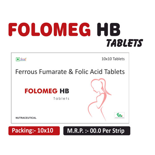 Ferrous Fumarate + Folic Acid Tablets