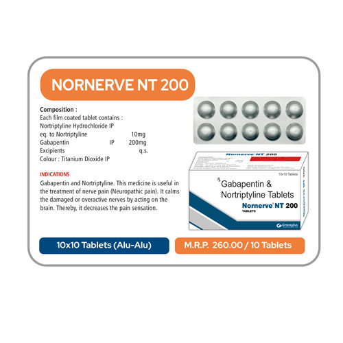 NORNERVE NT-200 TABLETS