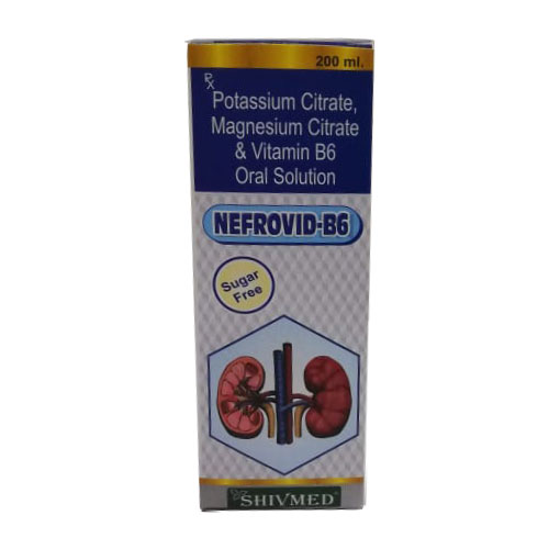 Potassium Citrate+ Magnesium Citrate + Vitamin B6 Oral Solution