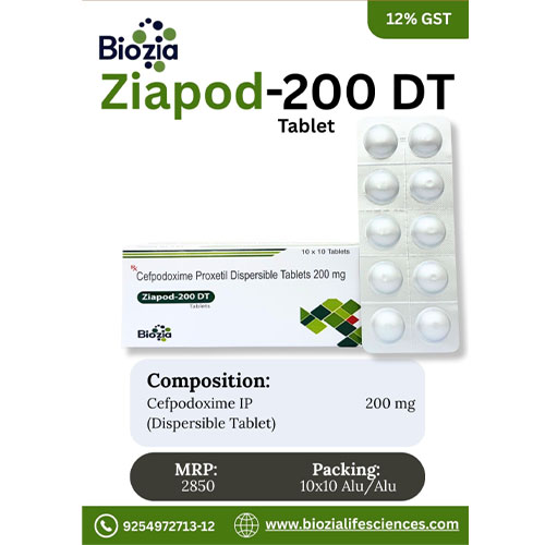 Ziapod-200 DT Tablets