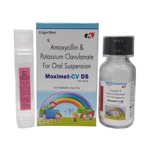 MOXIMET-CV-DS DRY SYRUP (GLASS BOTTEL)