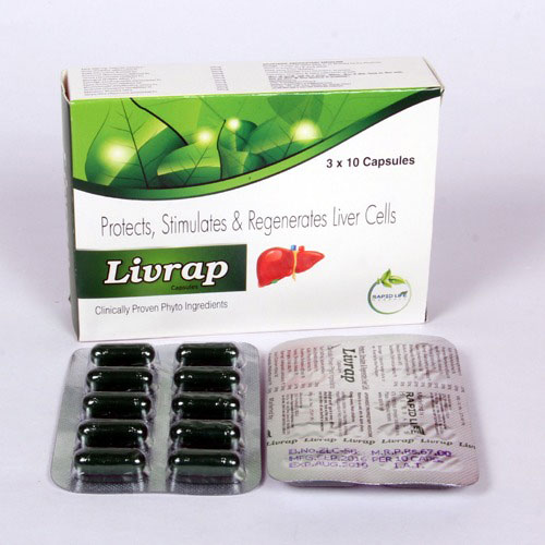 Protects + Stimulates + Regenerates Liver Capsules