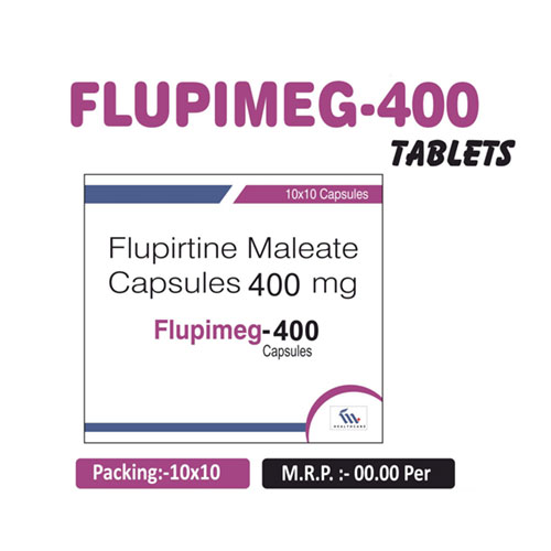 FLUPIRTINE 400MG CAPSULES