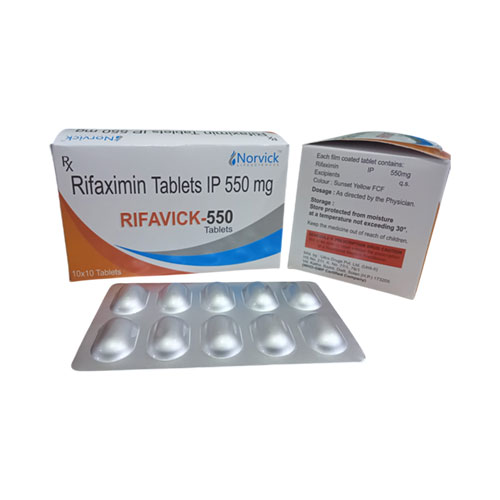 RIFAVICK-550 TABLETS