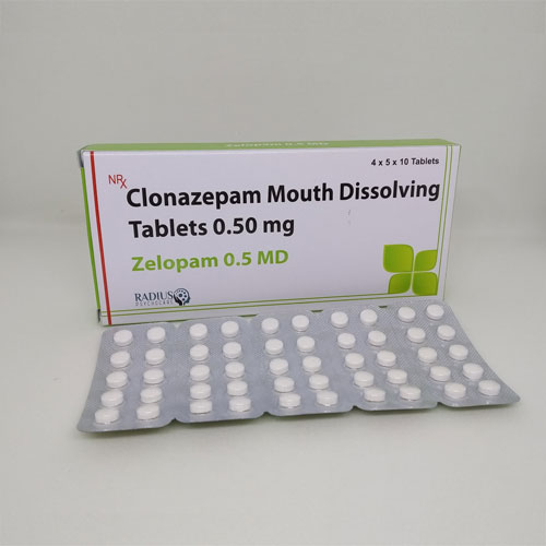 Zelopam-0.5 MD Tablets